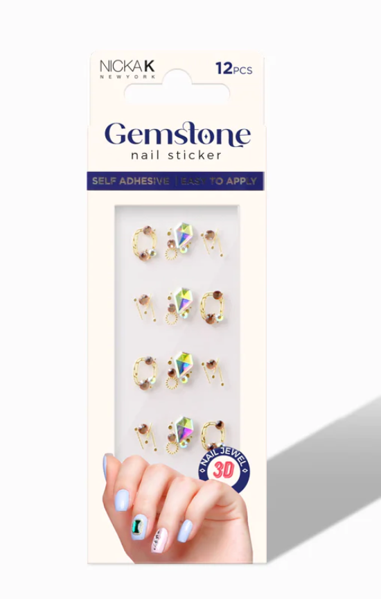 Nicka K Gemstone Nail Stickers