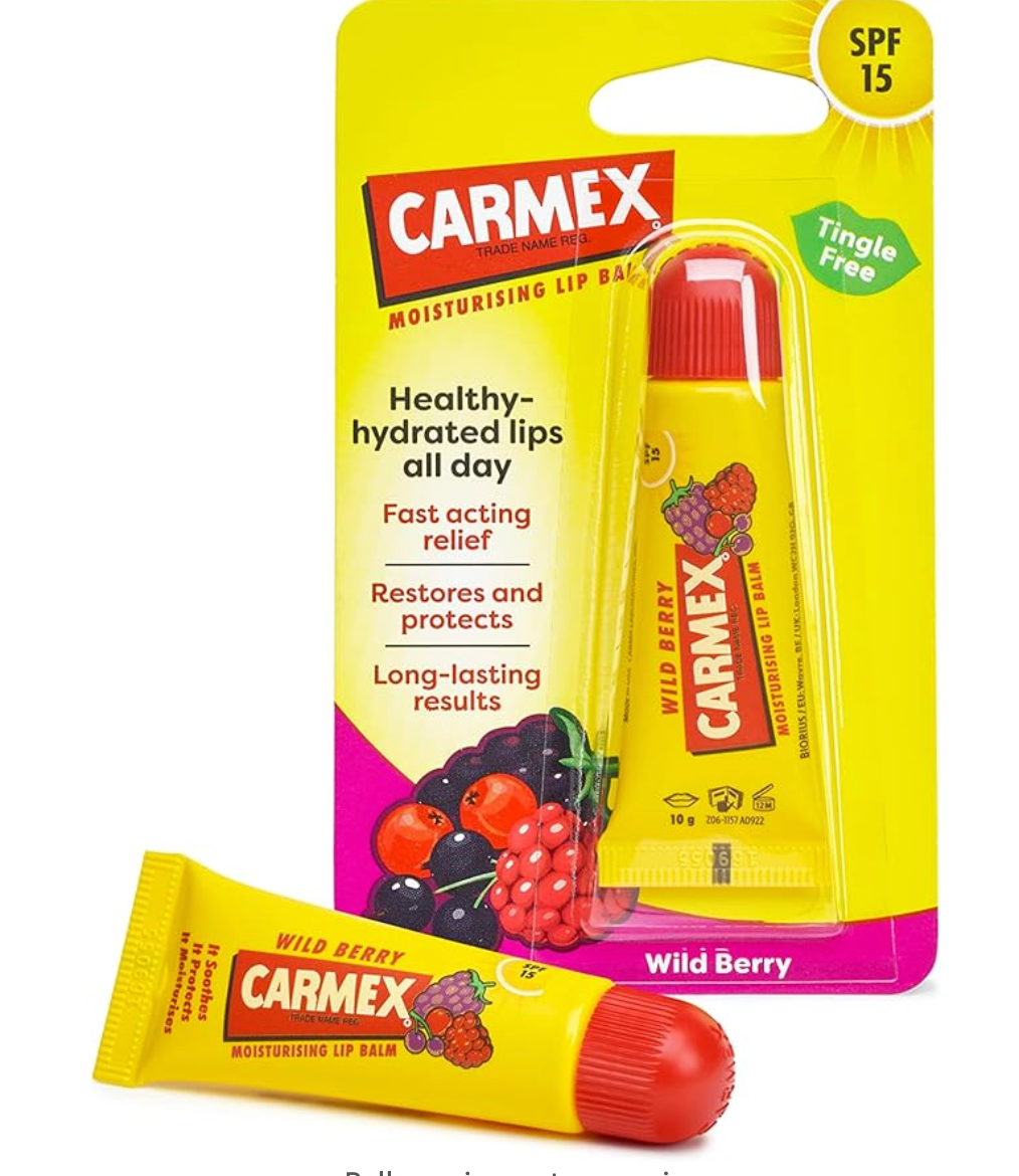 Carmex Wild Berry SPF15 Lip Balm Tube