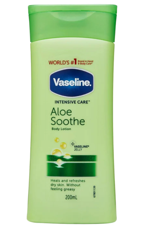 Vaseline Intensive Aloe Soothe Body Lotion Heals And Soothes Dry Skin - 200Ml