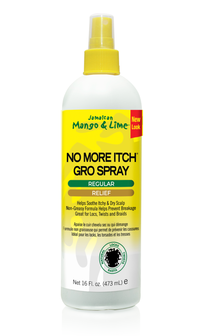 Jamaican Mango & Lime No More Itch Gro Spray - 16 Oz