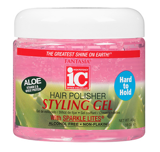 Fantasia Hair Polisher Styling Gel with Sparkles Lites