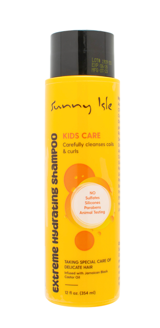 Sunny Isle Kids Care Extreme Hydrating Shampoo-12oz