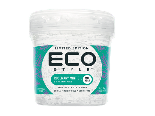 Eco Style Rosemary Mint Oil Styling Gel Max Hold