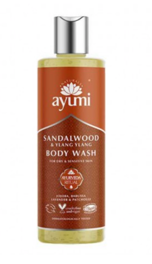 Ayumi Naturals Sandalwood And Ylang Ylang Body Wash