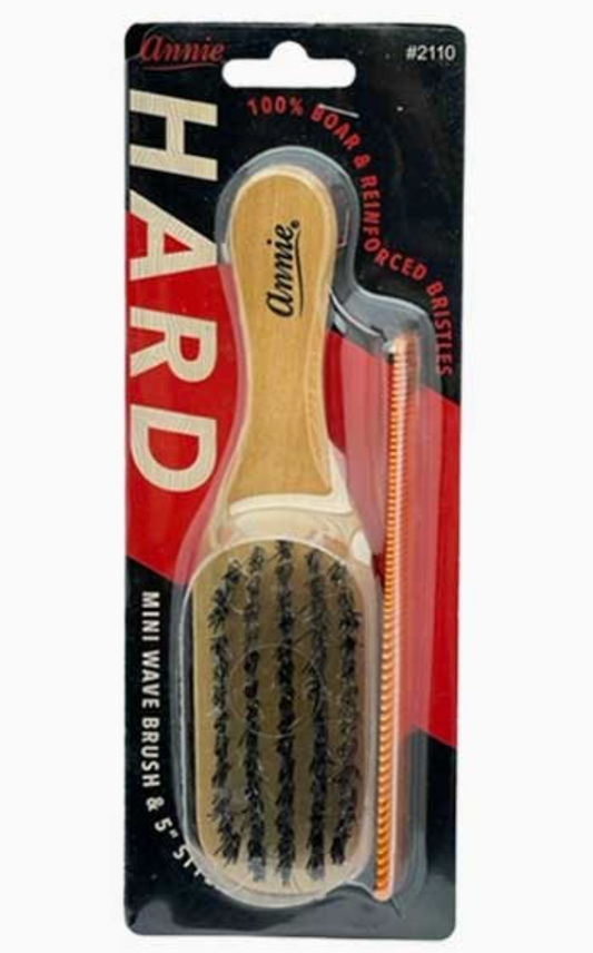 Annie Hard Mini Wave Brush- 2110