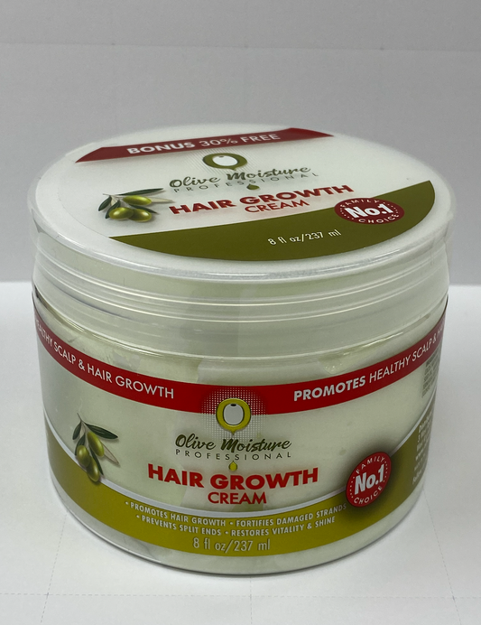 Olive Moisture Prefessional Hair Growth Cream 8oz