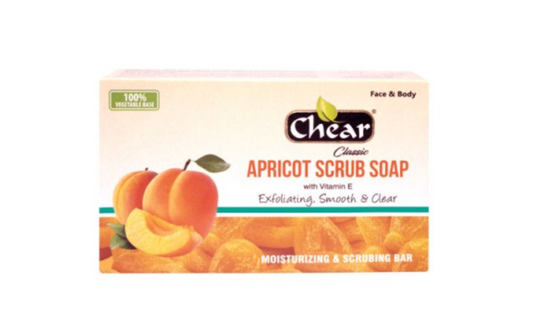 Chear Apricot Scrub Soap 5.30oz