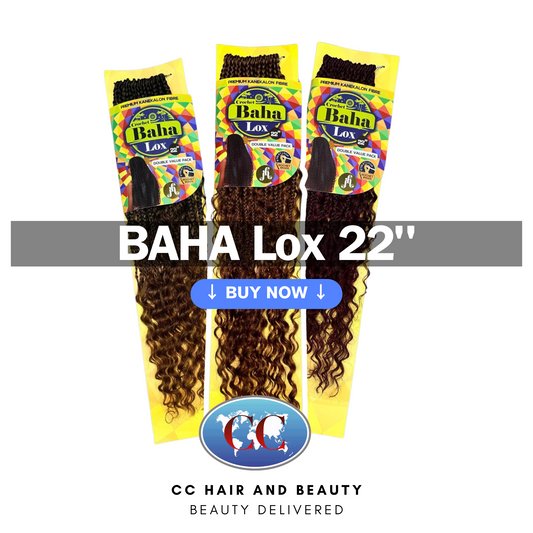 Jazzy Hair Crochet Baha Lox in 22" Double value Pack