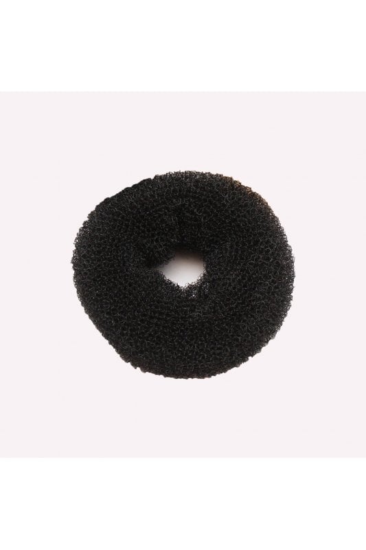 Fine Lines Hair Bun Donut,Medium & Black 6051