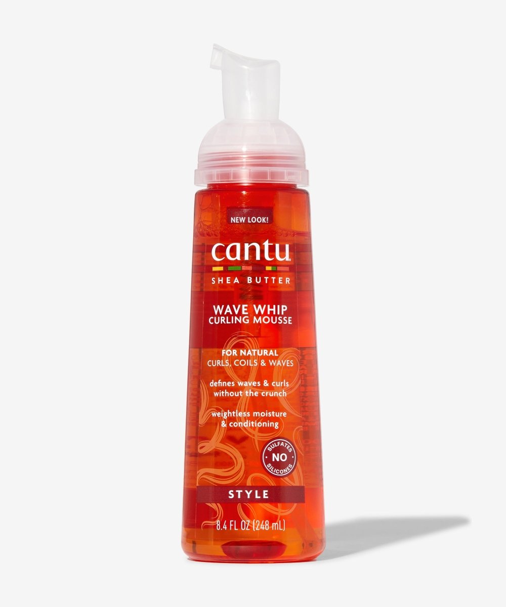 Cantu Shea Butter For Natural Hair Wave Whip Curling Mousse- 238 G