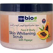 Bio SkinCare Exfoliating Papaya Skin Whitening Scrub - 500ml