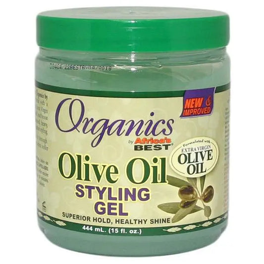 Africas Best Organic Olive Oil Styling Gel 15Oz
