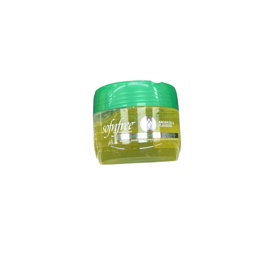 Sof N Free Maximum Hold Styling Gel -Argan Oil And Flaxeed