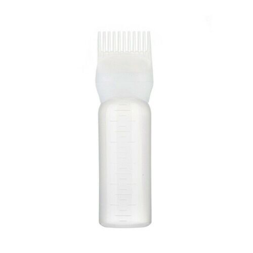 Dyeing Shampoo Bottle Oil Comb Hair Tools Hair Dye Applicator Brush Bottles New - White