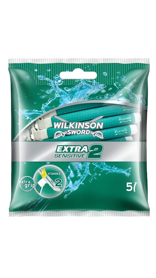 Wilkinson Sword Extra2 Sensitive Sensitive Shaving Blade 5's