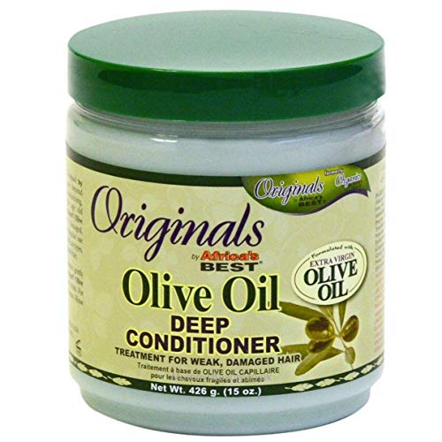 Africas Best Organics Olive Oil Deep Conditioner- 15oz/426G
