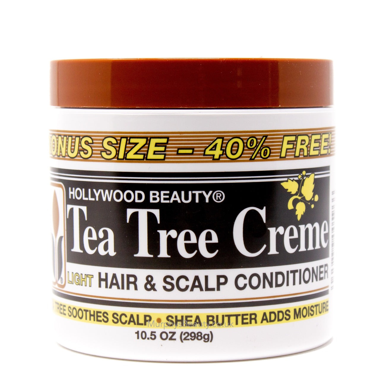Hollywood Beauty Tea Tree Creme Light Hair & Scalp Conditioner - 10.5oz