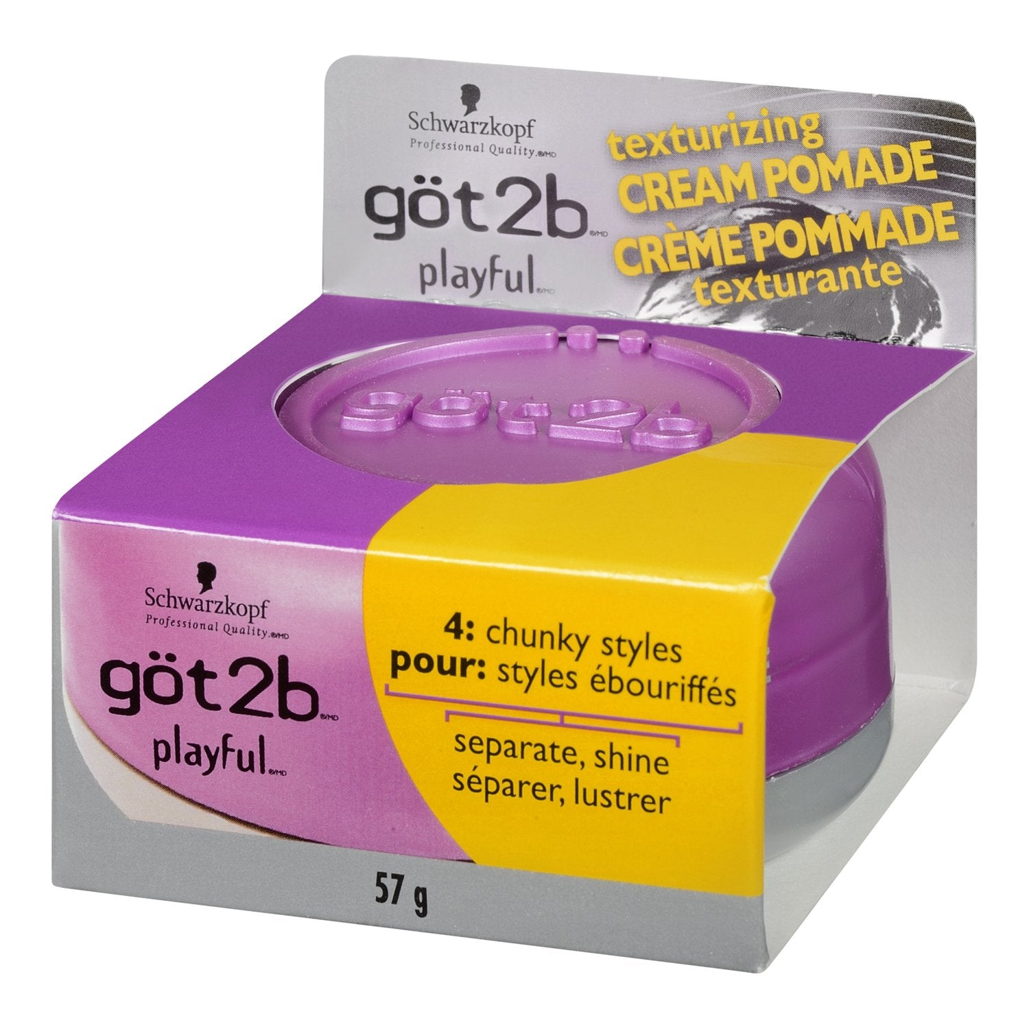 Got2b Defiant Define and Shine Hair Gel 2oz CC Hair & Beauty