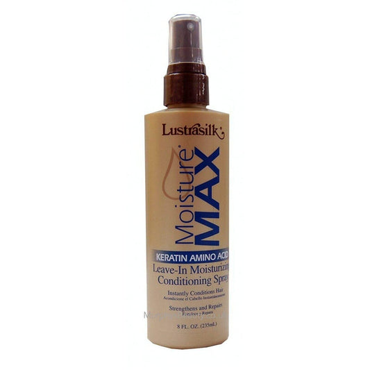 Lustrasilk Moisture Max Leave In Moist Conditioning Spray 8 Oz