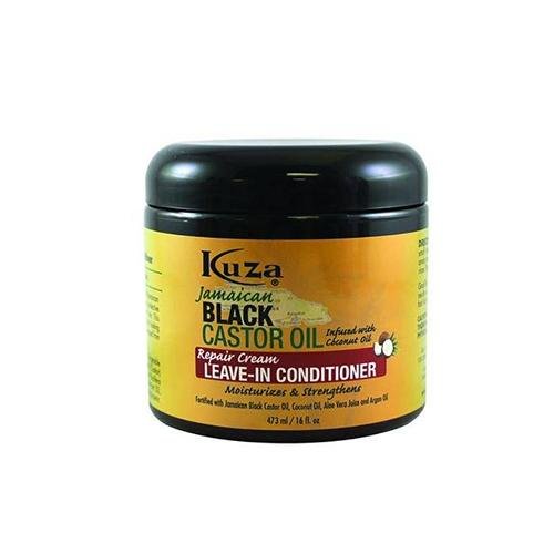 Kuza Jamaican Castor Oil  Repair Cream Leave - In Conditioner- 16 Oz