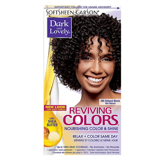 Dark and Lovely Reviving Colors - 395 Natural Black