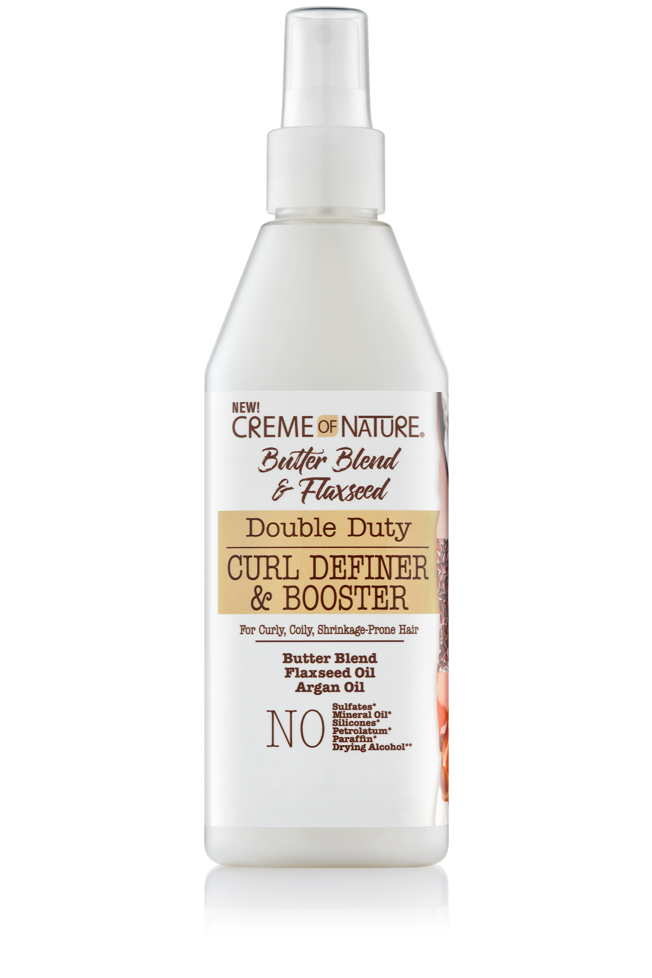 Creme of Nature Butter Blend & Flaxseed Curl Definer & Booster - 12 fl oz