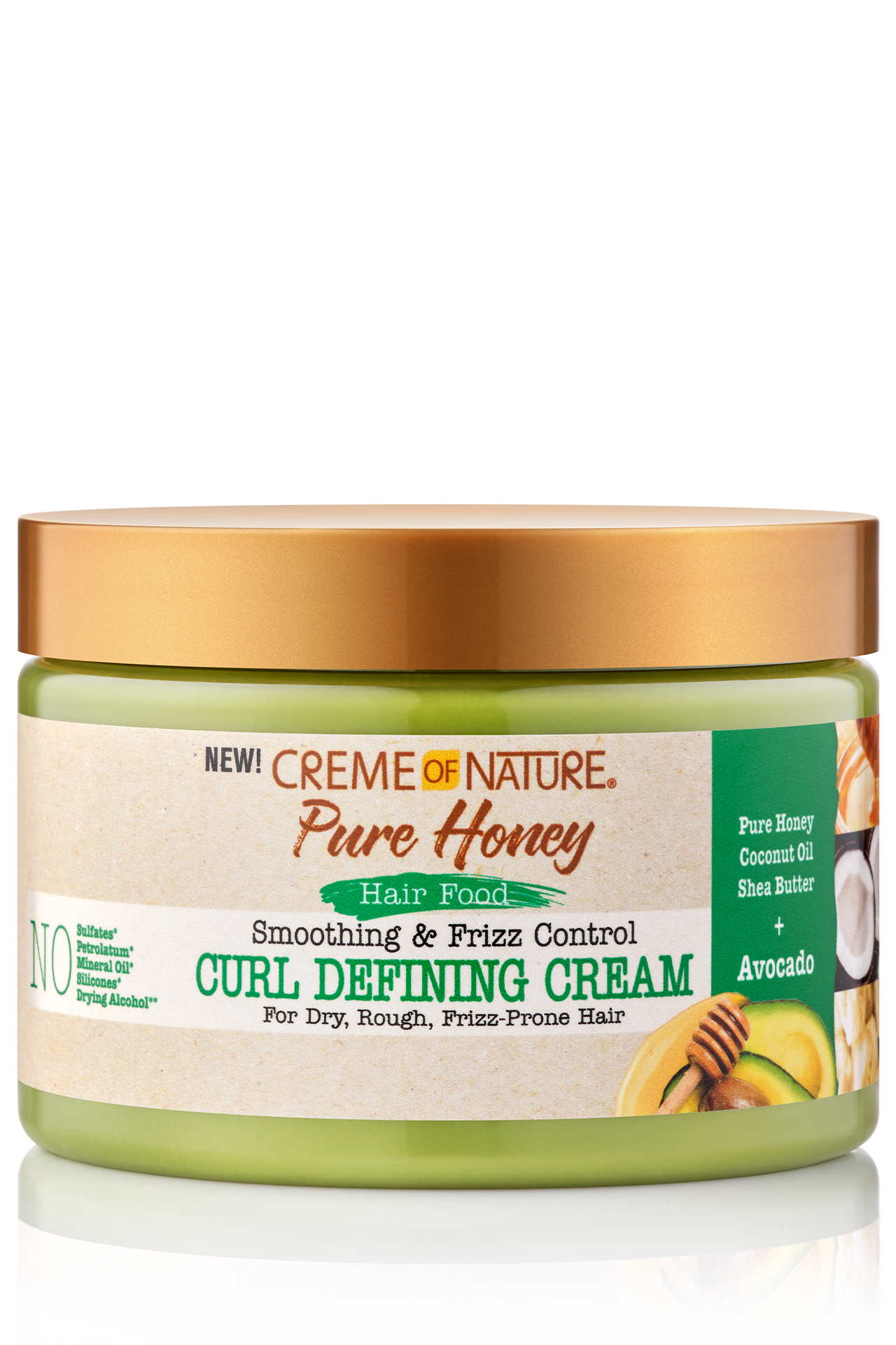 Creme of Nature Pure Honey Smoothing & Frizz Control Curl Defining Cream - 11.5 oz