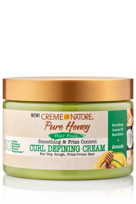Creme of Nature Pure Honey Smoothing & Frizz Control Curl Defining Cream - 11.5 oz