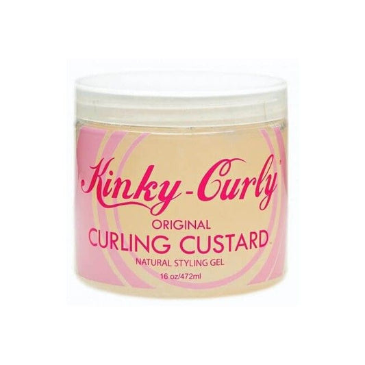 Kinky-Curly Curling Custard Gel - 8 oz