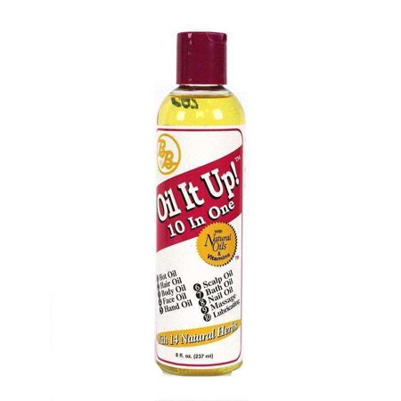 Bronner Brothers Oil It Up! 10 in One w/ Natural Oils & Vitamins 8Oz (237ml)