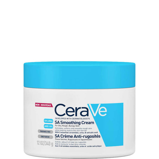 CeraVe SA Smoothing Cream with Salicylic Acid for Dry, Rough & Bumpy Skin - 340g