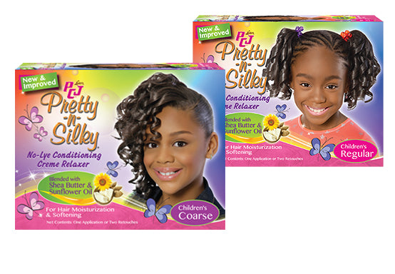 PCJ Pretty-N-Silky No-Lye Children's Conditioning Creme Relaxer (1 Application)