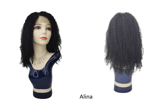 Wignus 100% Unprocessed Brazilian Swiss Lace Parting Wig - Alina