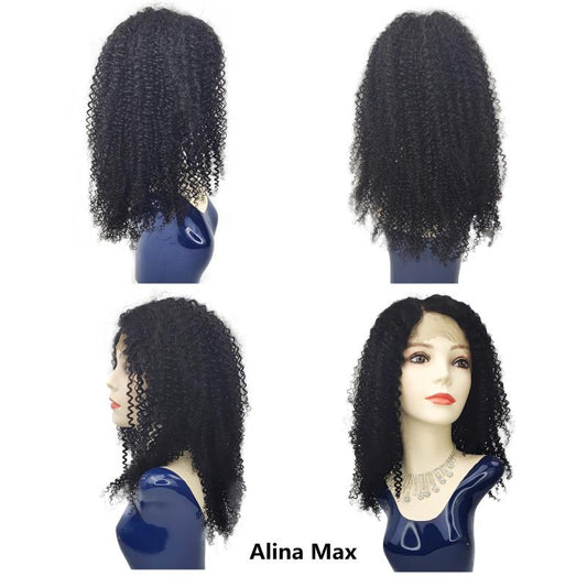 Wignus 100% Unprocessed Brazilian Swiss Lace Parting Wig - Alina Max