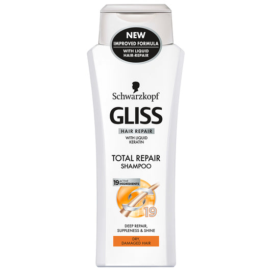 Schwarzkopf Gliss Hair Repair Total Repair Shampoo - 250ml