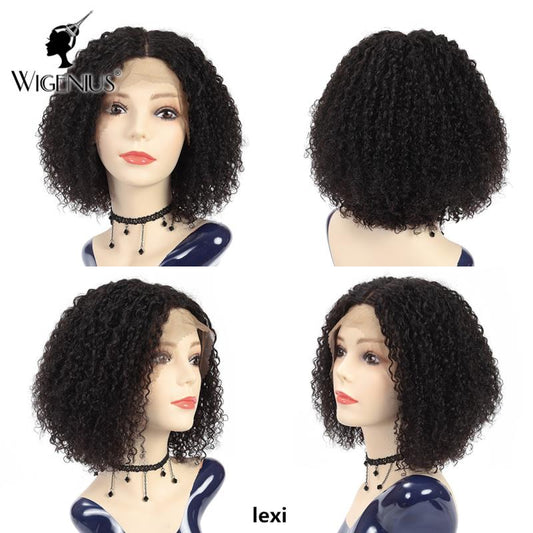 Wignus 100% Unprocessed Brazilian Swiss Lace Parting Wig - Lexi