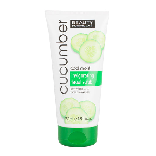 Beauty Formulas Cucumber Invigorating Facial Scrub - 150ml