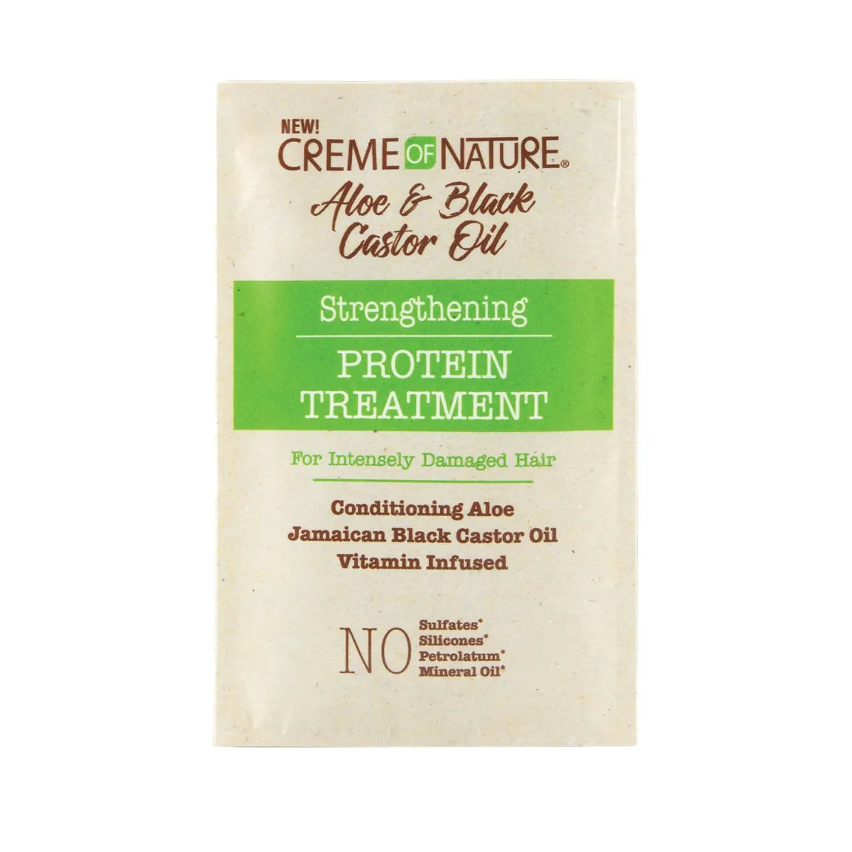 Cream of Nature Aloe&Black Castor Oil Strengthening Protein Treatment 1.5oz