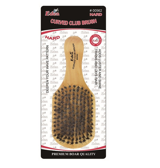 Eden Curved Hard Club Brush - 00562
