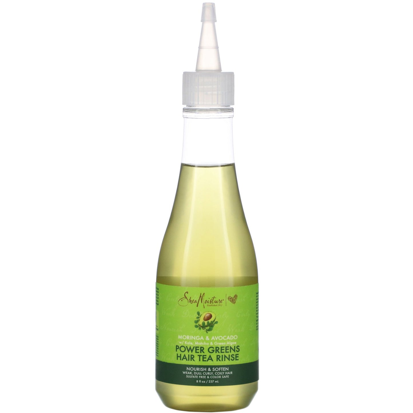 Shea Moisture Moringa & Avocado Power Greens Hair Tea Rinse 8 fl oz (237 ml)