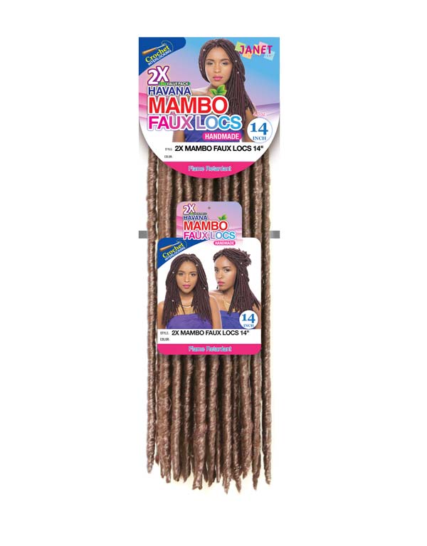 Janet Collection 2 X Mambo Faux Locs 14"