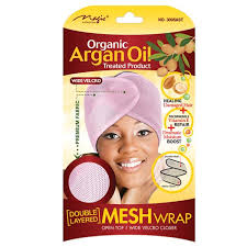Magic Collection Organic Argan Oil Double Layered Mesh Wrap NO.3005AST