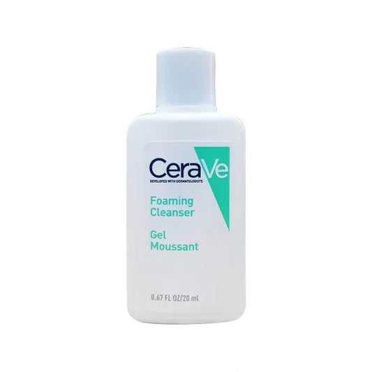 CeraVe Foaming Cleanser with Niacinamide for Normal to Oily Skin - 20ml