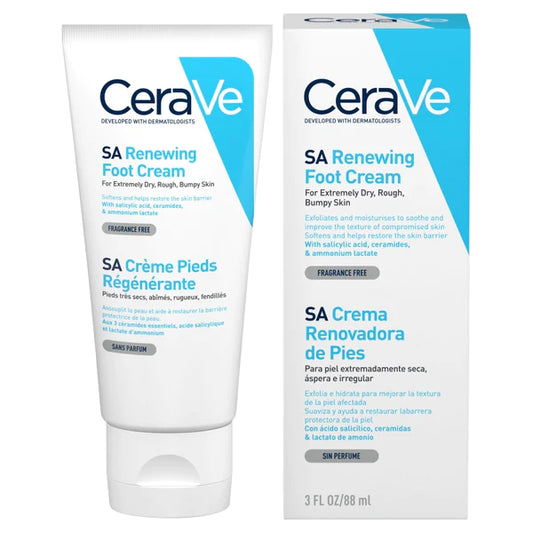 CeraVe SA Renewing Foot Cream - 88ml