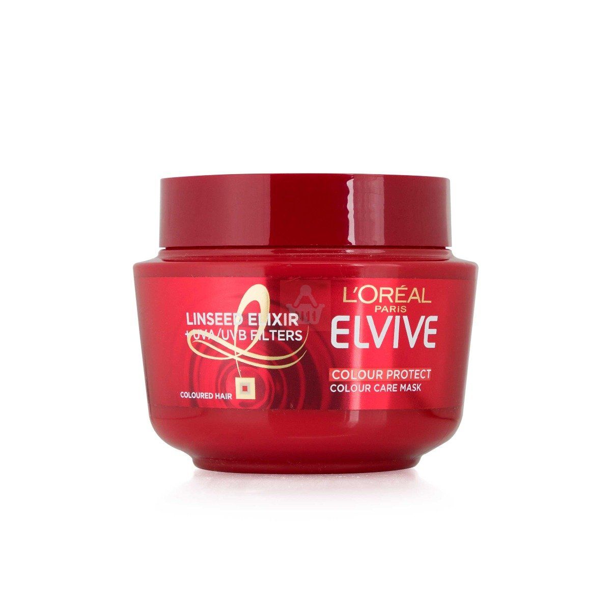 L'Oreal Elvive Colour Protect Hair Mask Enrinched with Red Peony - 300ml