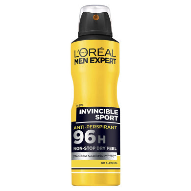 L’Oreal Men Expert Invincible Sport 96H Anti-Perspirant Deodorant 250ml
