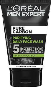 Men Expert Pure Carbon Purifying Daily Face Wash Cleanser 100ml