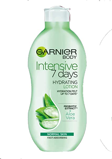 Garnier Intensive 7 Days Aloe Vera Probiotic Extract Body Lotion Normal Skin
