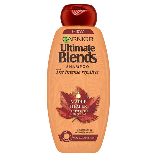 Garnier Ultimate Blends Maple and Castor Oil Shampoo 360 ml