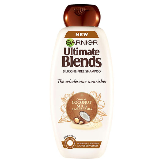 Garnier Ultimate Blends Coconut Milk Dry Hair Shampoo 360ml